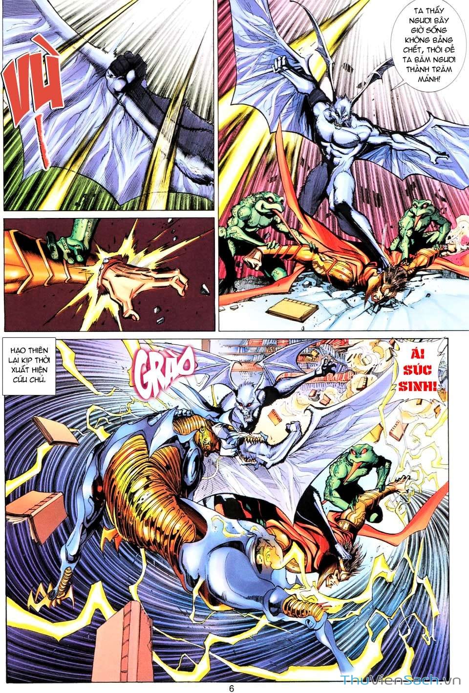 Truyện Tranh Đại Thánh Vương trang 4