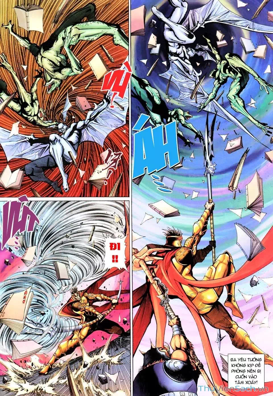 Truyện Tranh Đại Thánh Vương trang 4