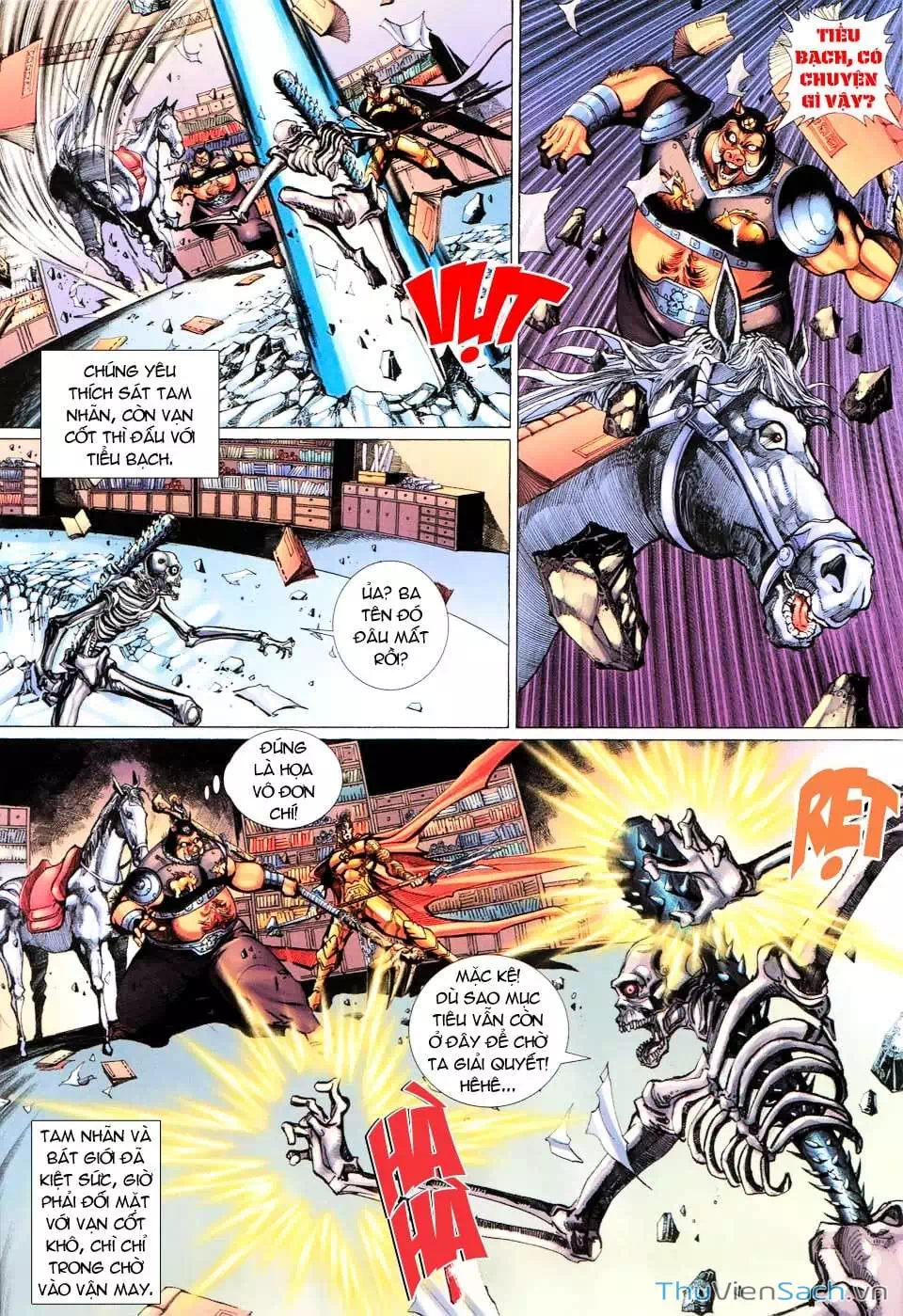 Truyện Tranh Đại Thánh Vương trang 4