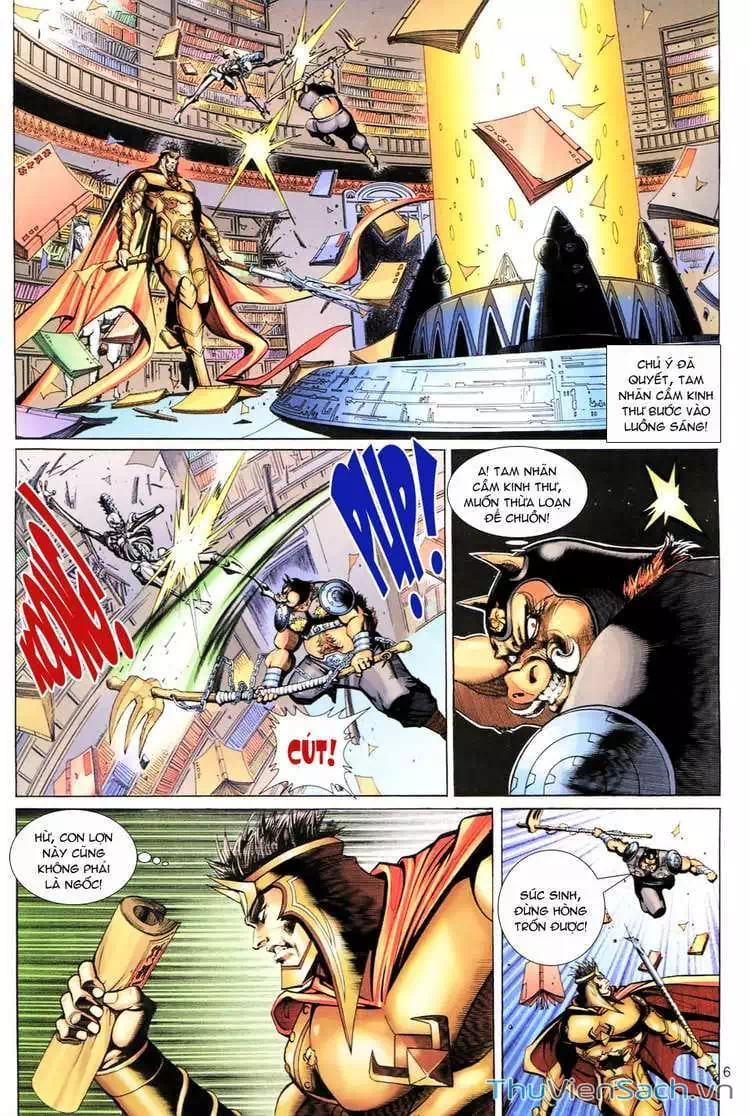 Truyện Tranh Đại Thánh Vương trang 4