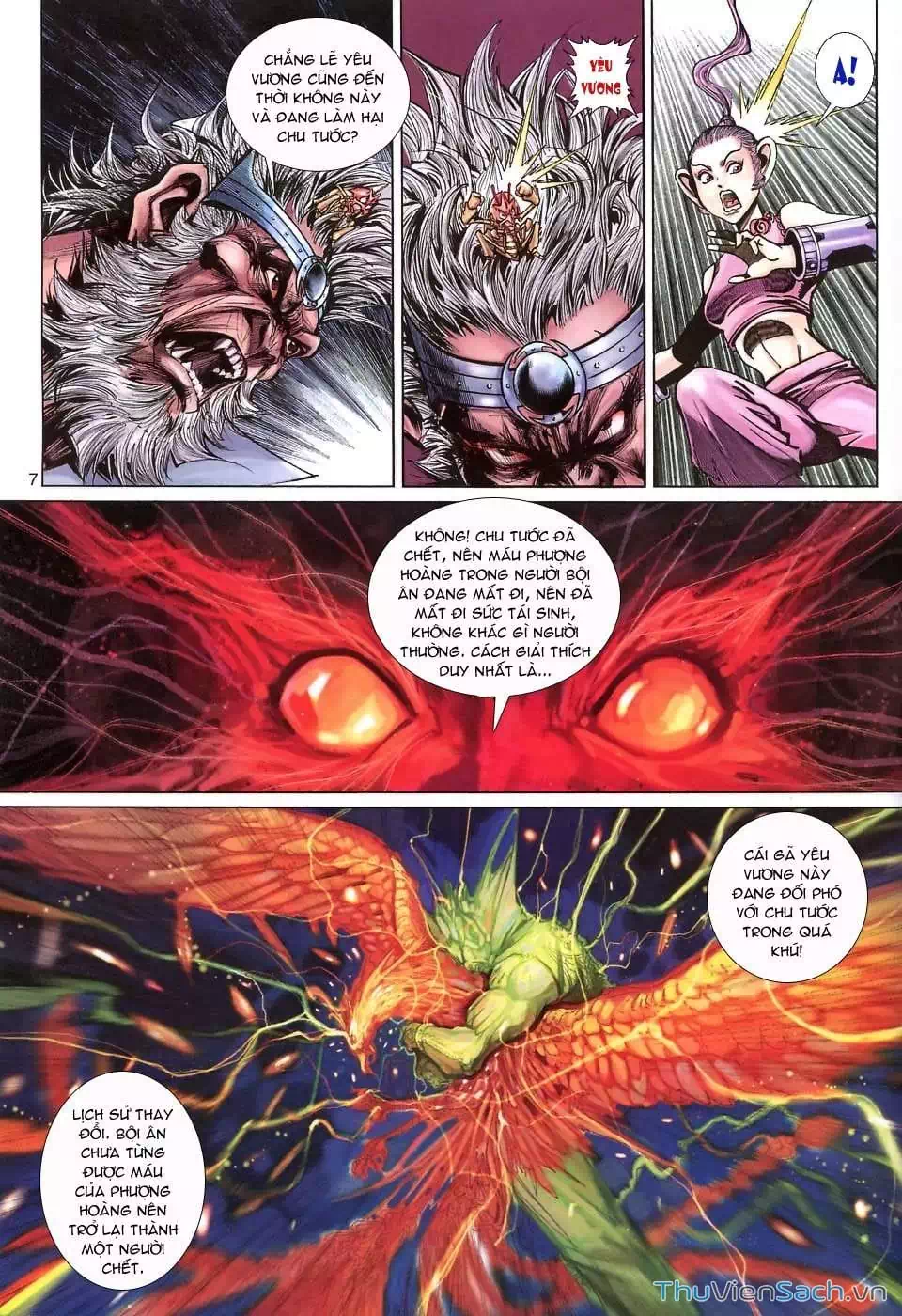 Truyện Tranh Đại Thánh Vương trang 4