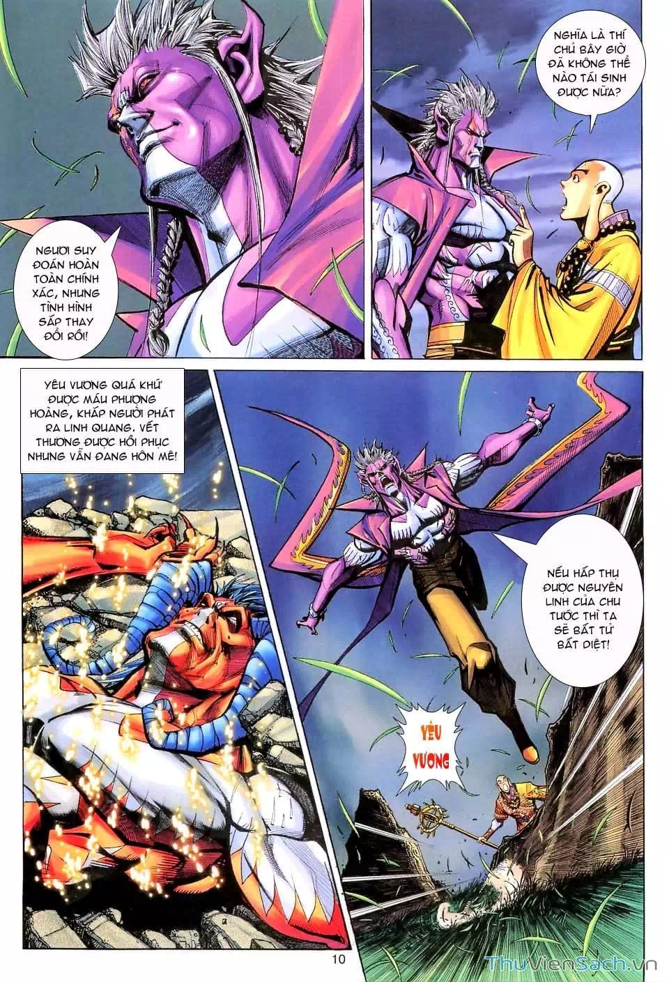 Truyện Tranh Đại Thánh Vương trang 4