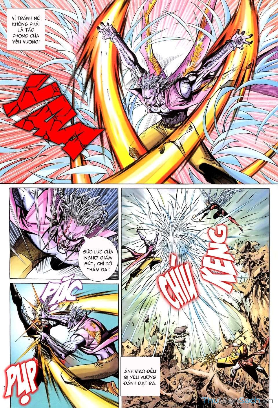 Truyện Tranh Đại Thánh Vương trang 4