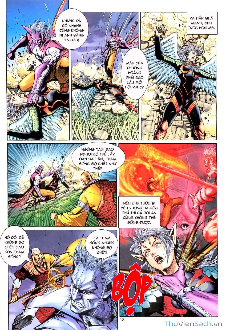 Truyện Tranh Đại Thánh Vương trang 4