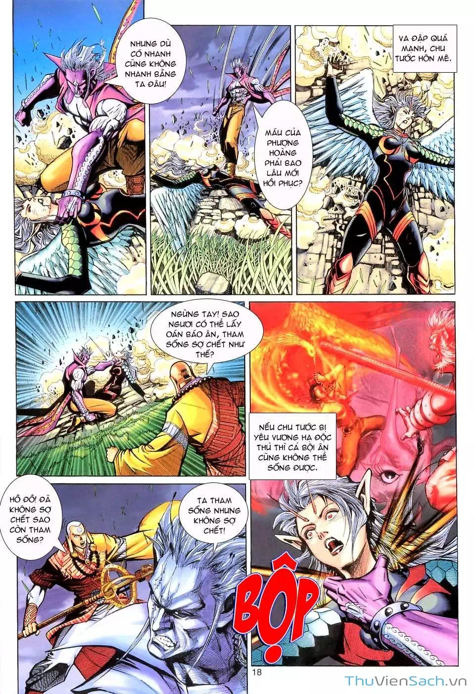 Truyện Tranh Đại Thánh Vương trang 4