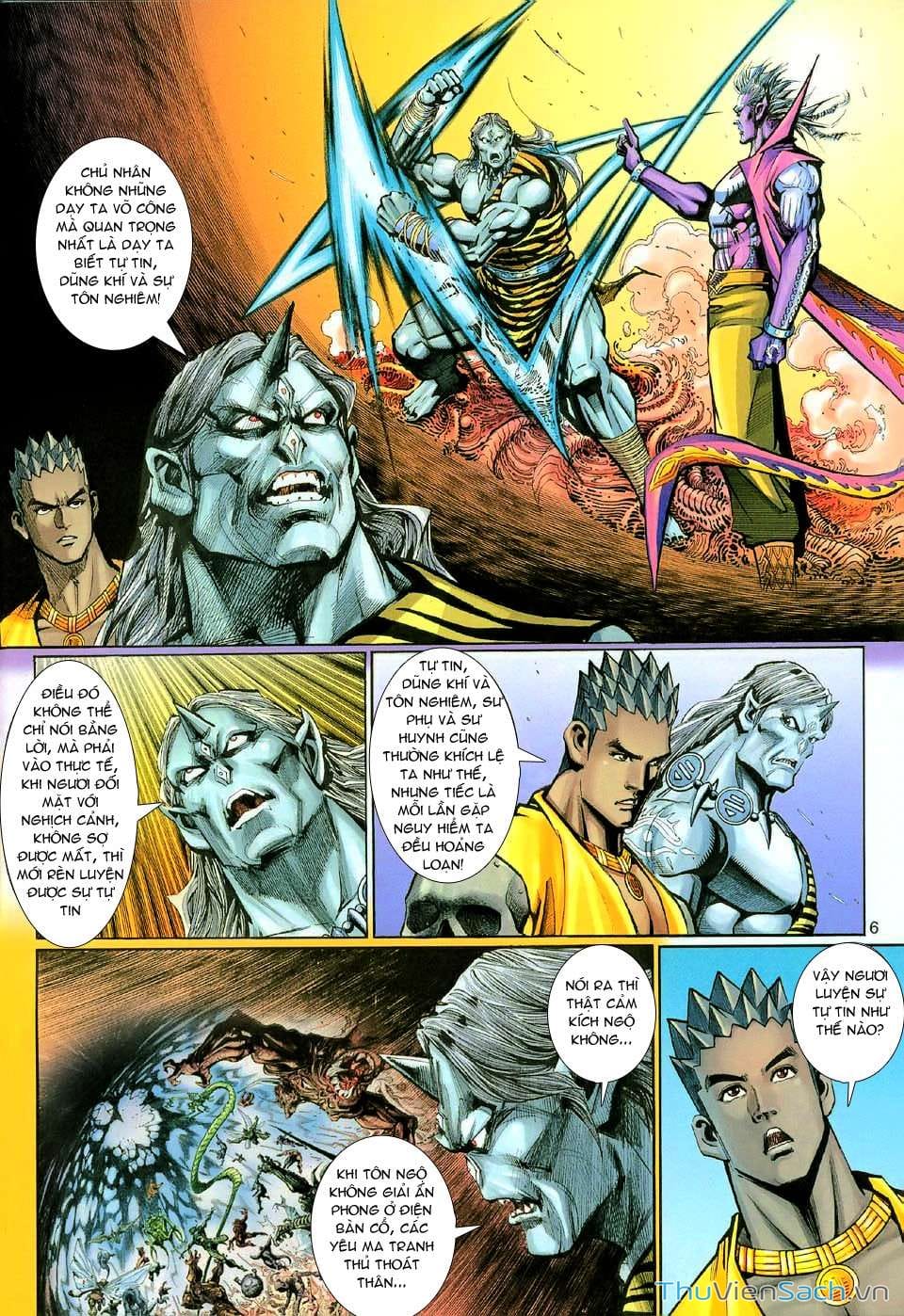 Truyện Tranh Đại Thánh Vương trang 4