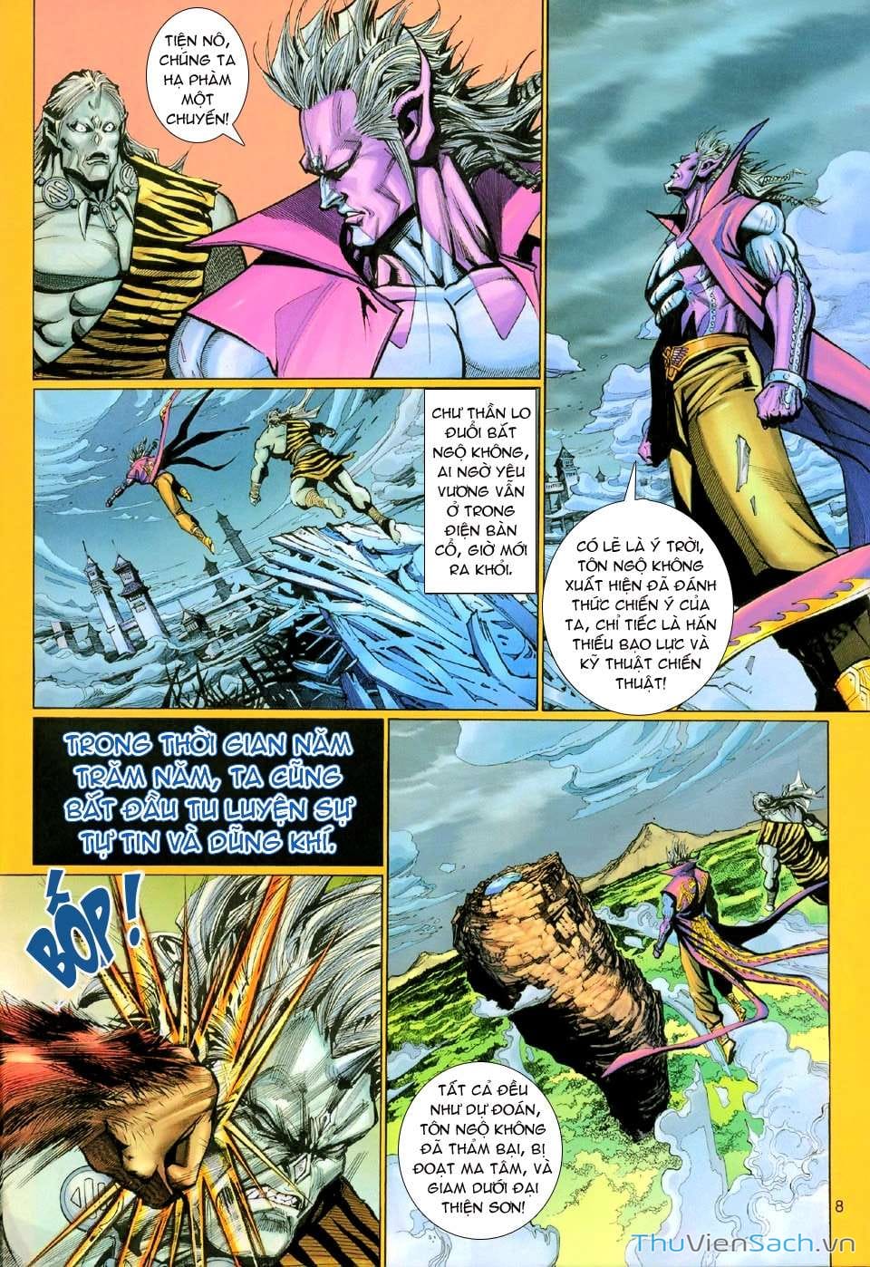 Truyện Tranh Đại Thánh Vương trang 4