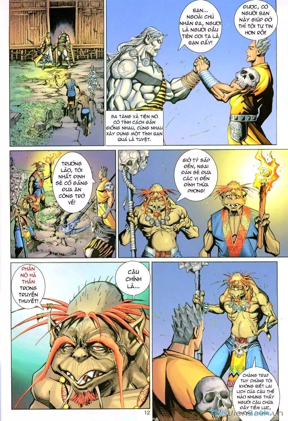 Truyện Tranh Đại Thánh Vương trang 4