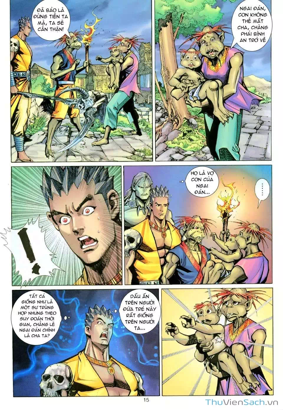 Truyện Tranh Đại Thánh Vương trang 4