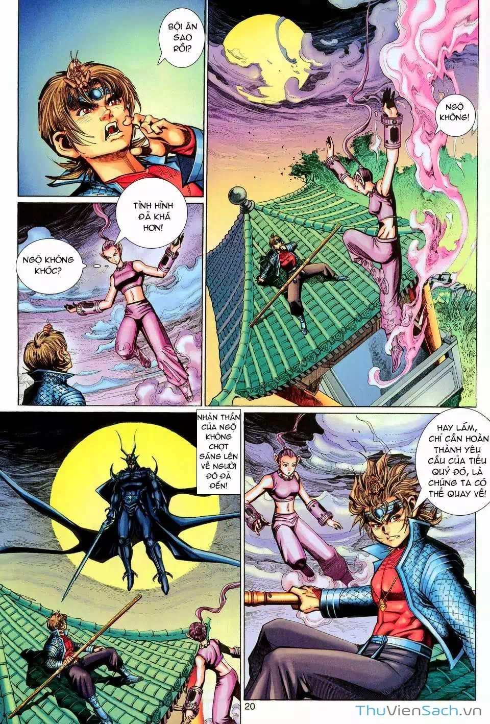 Truyện Tranh Đại Thánh Vương trang 4