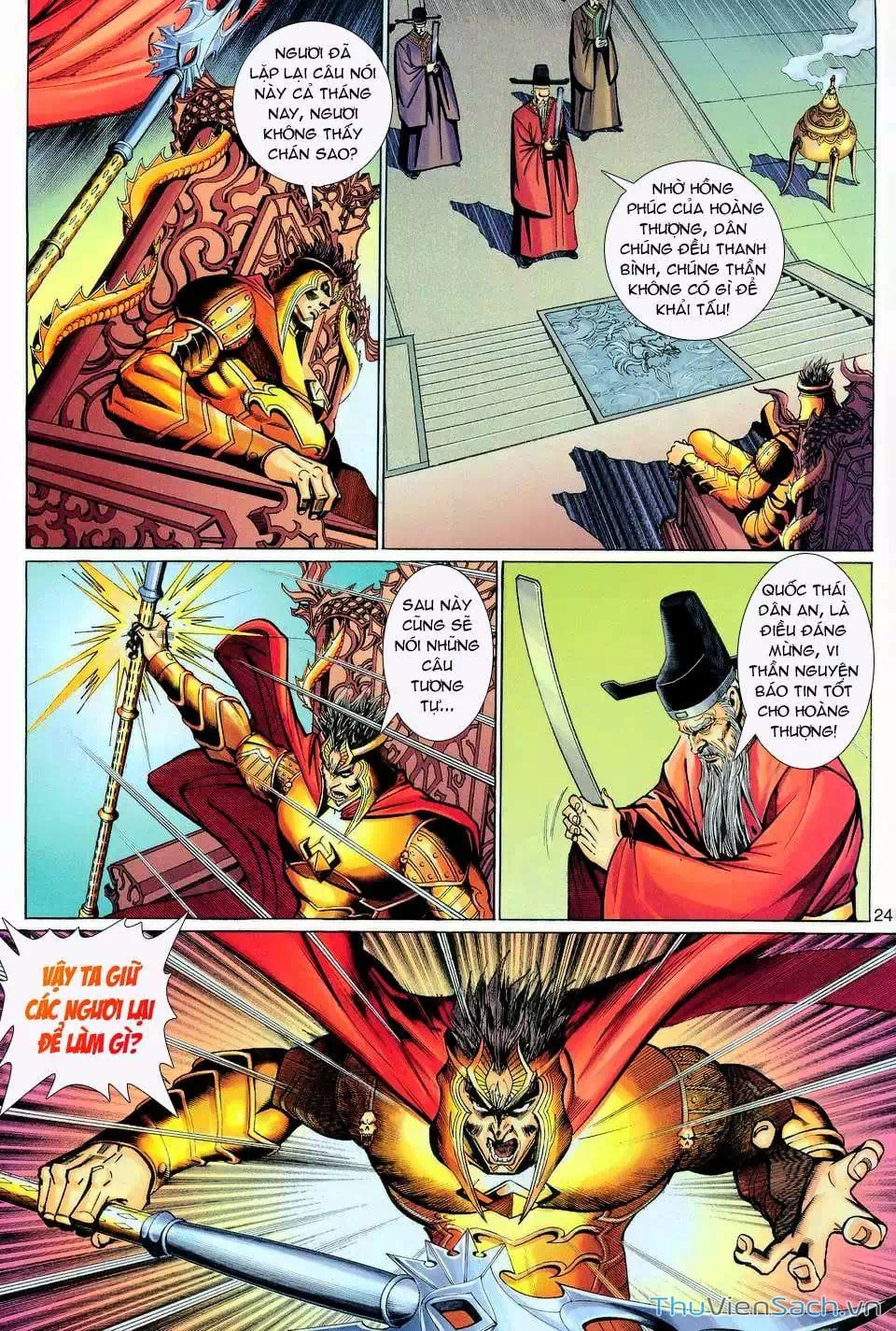 Truyện Tranh Đại Thánh Vương trang 4