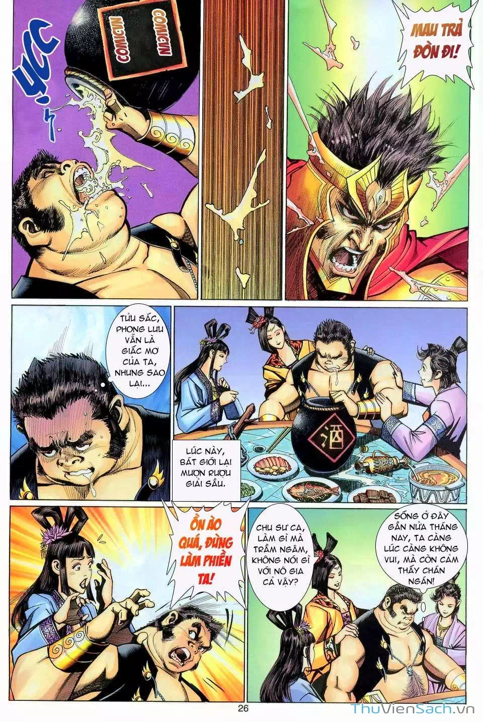 Truyện Tranh Đại Thánh Vương trang 4