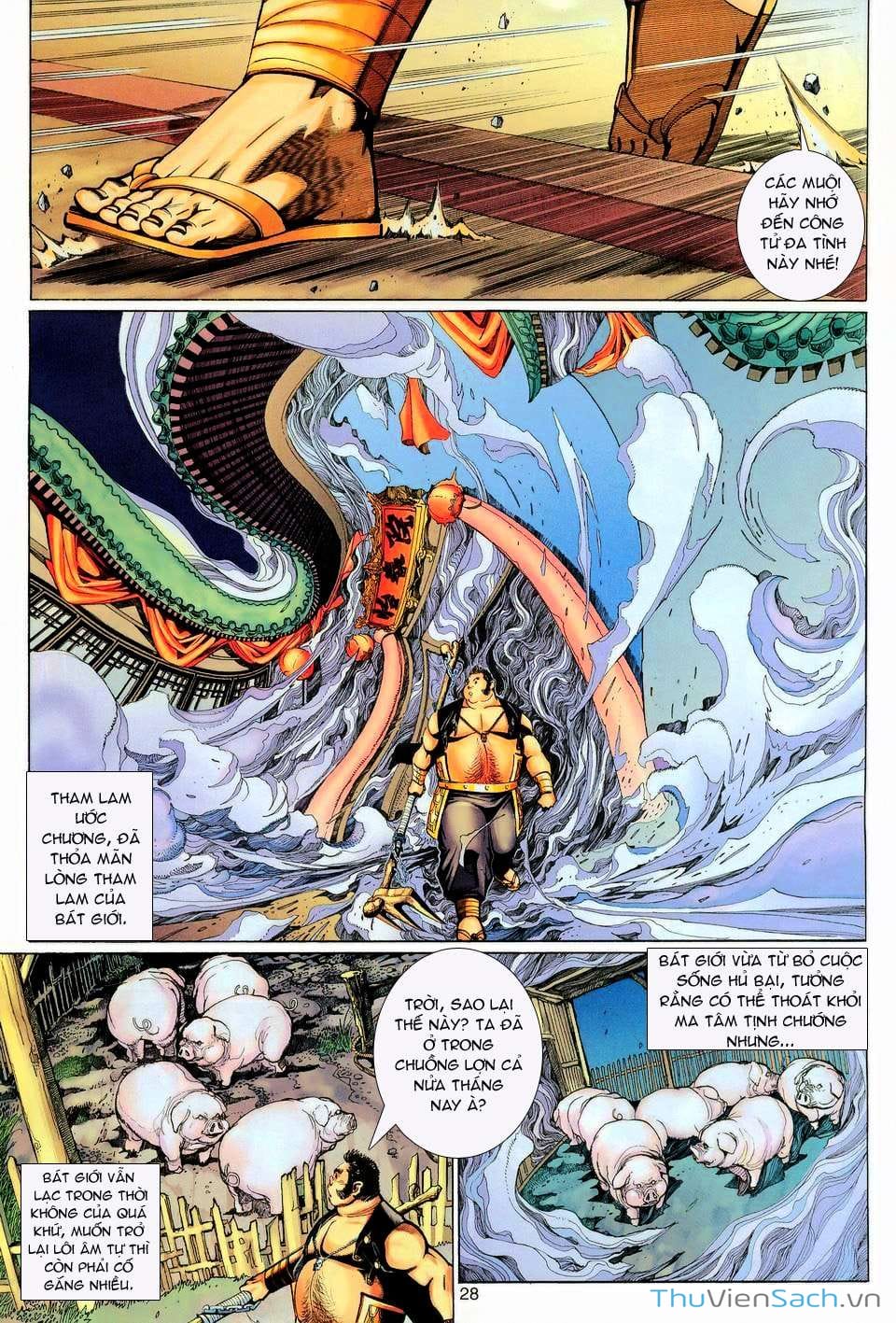 Truyện Tranh Đại Thánh Vương trang 4