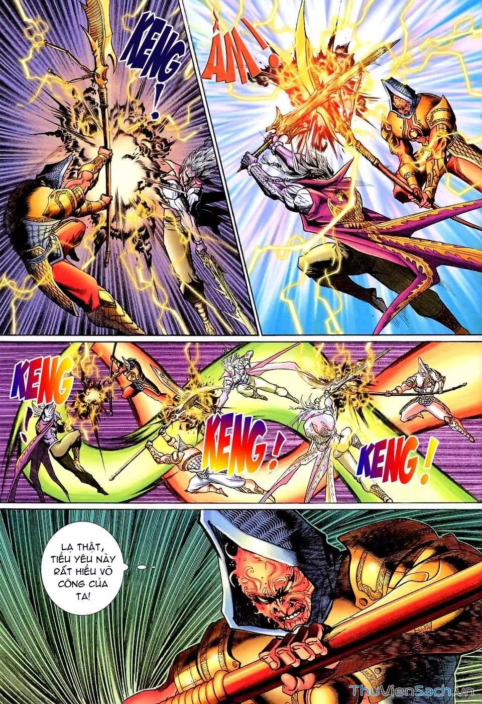 Truyện Tranh Đại Thánh Vương trang 4