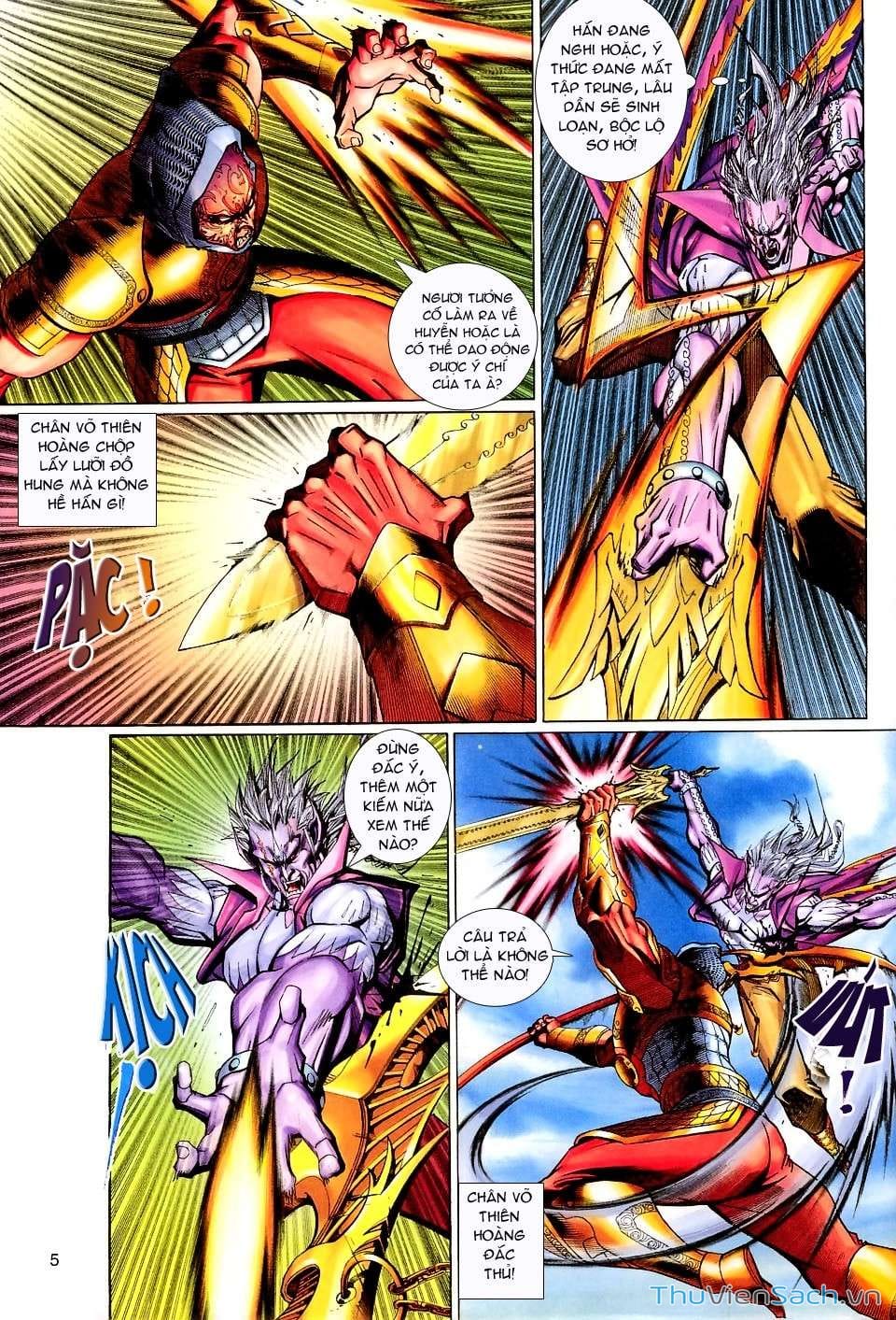Truyện Tranh Đại Thánh Vương trang 4