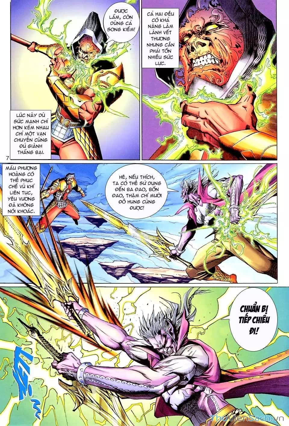 Truyện Tranh Đại Thánh Vương trang 4