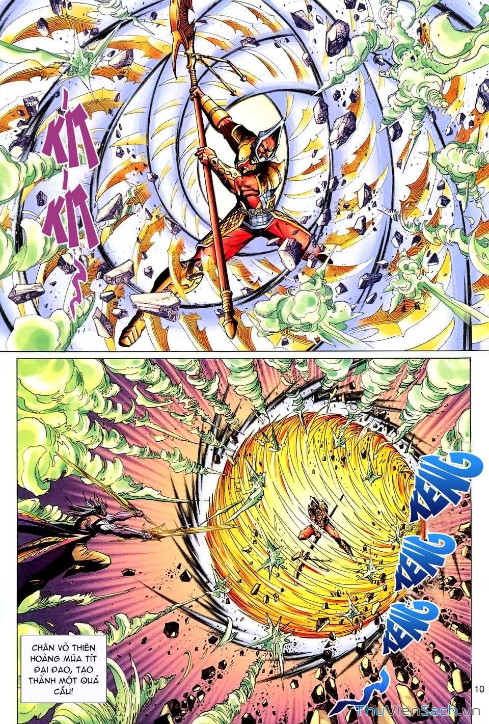 Truyện Tranh Đại Thánh Vương trang 4