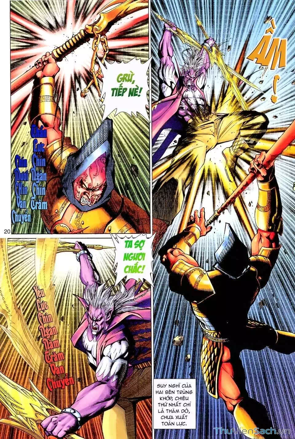 Truyện Tranh Đại Thánh Vương trang 4