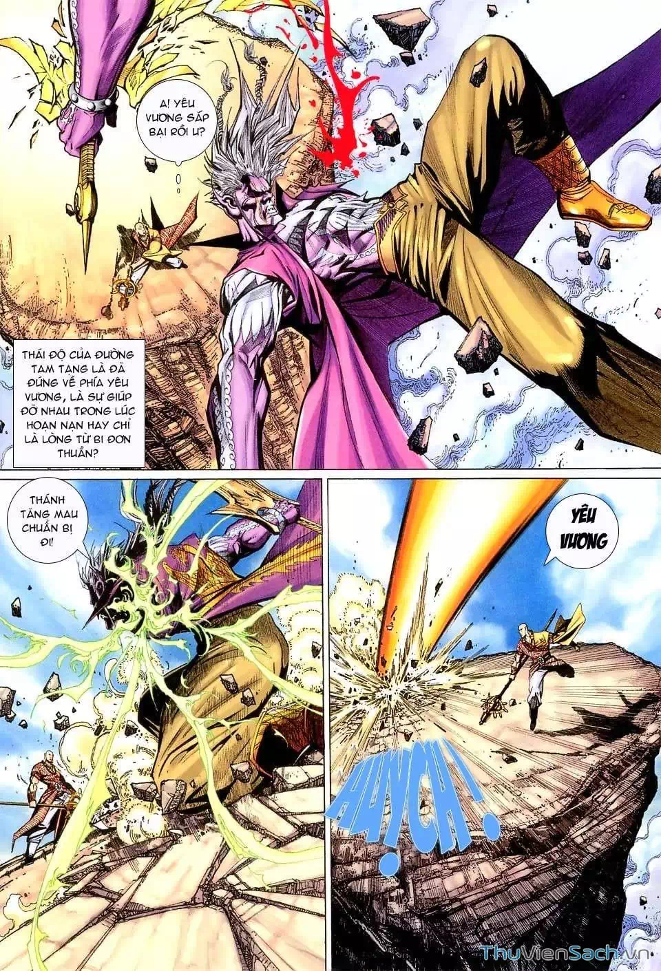Truyện Tranh Đại Thánh Vương trang 4