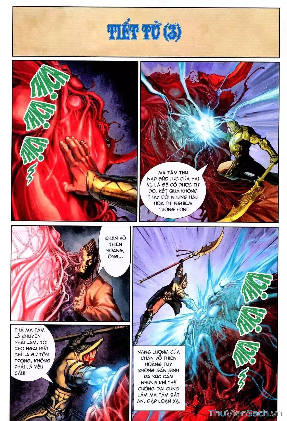 Truyện Tranh Đại Thánh Vương trang 4