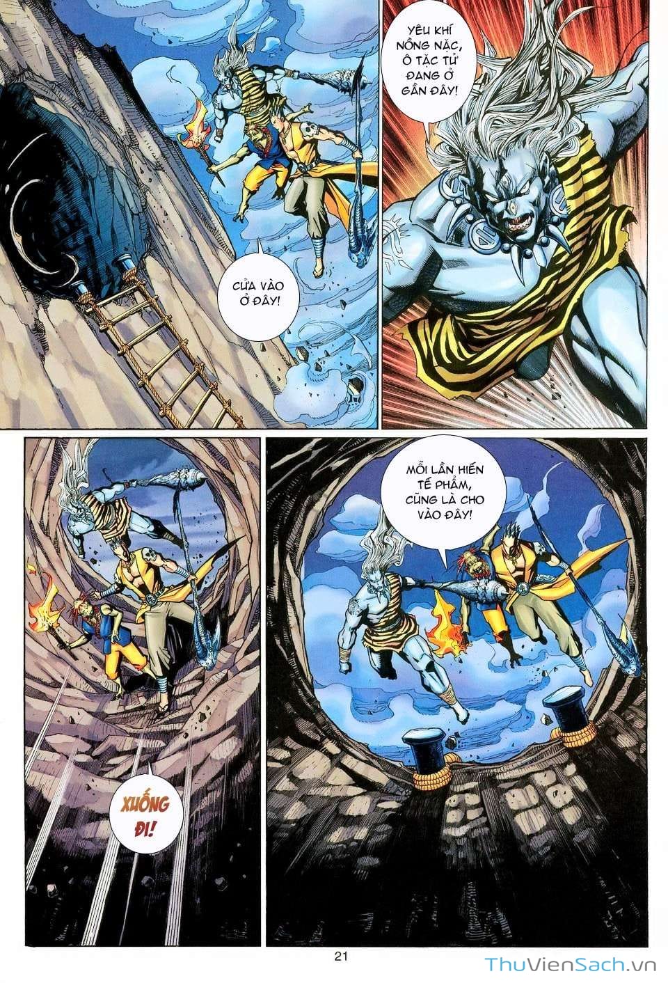 Truyện Tranh Đại Thánh Vương trang 4