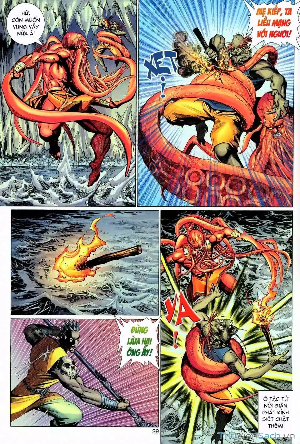 Truyện Tranh Đại Thánh Vương trang 4