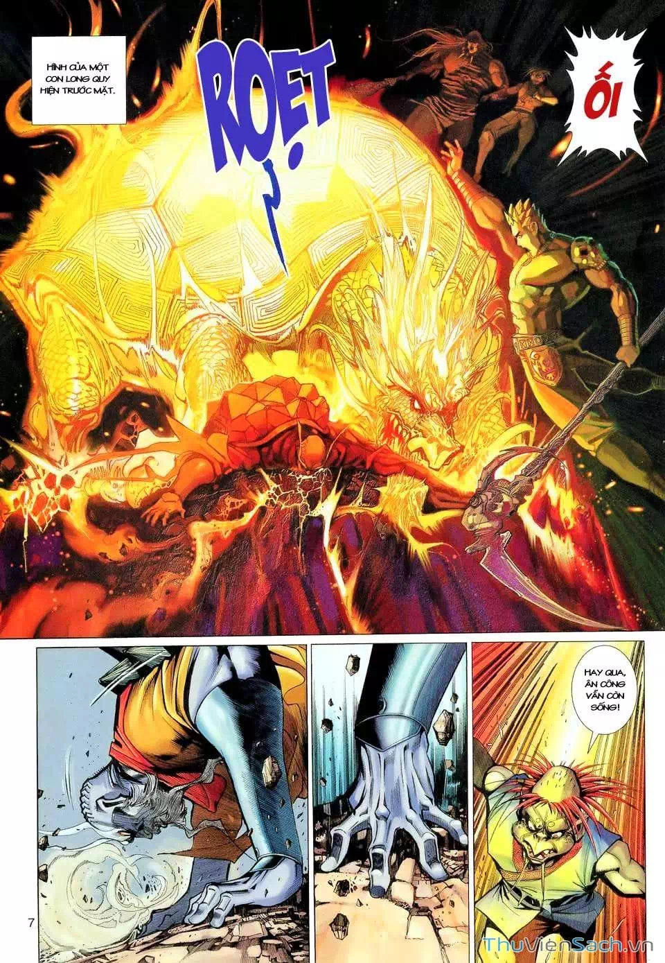 Truyện Tranh Đại Thánh Vương trang 4