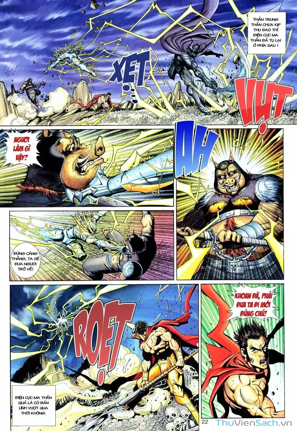 Truyện Tranh Đại Thánh Vương trang 4