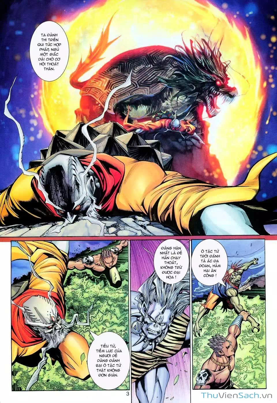 Truyện Tranh Đại Thánh Vương trang 4