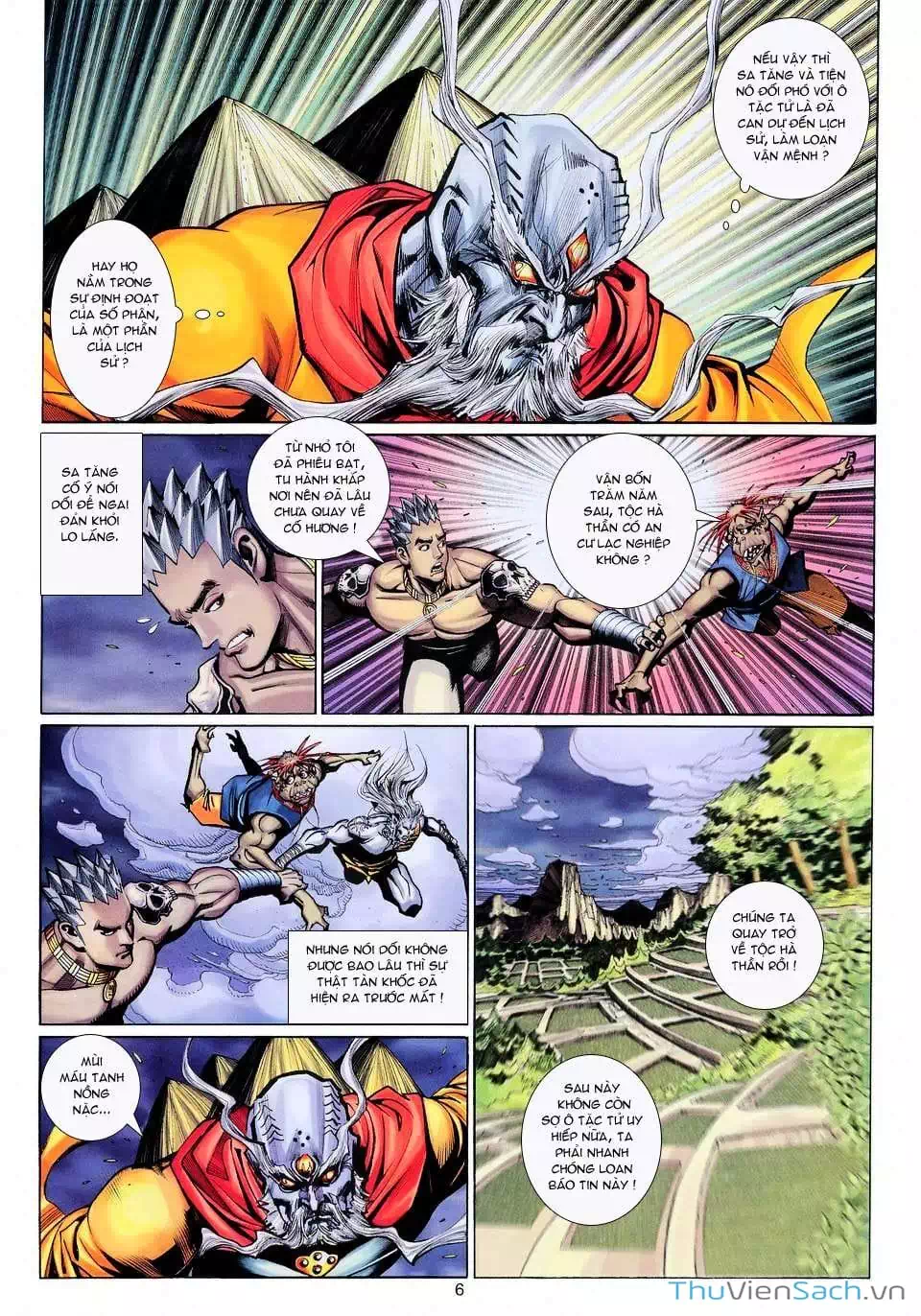 Truyện Tranh Đại Thánh Vương trang 4