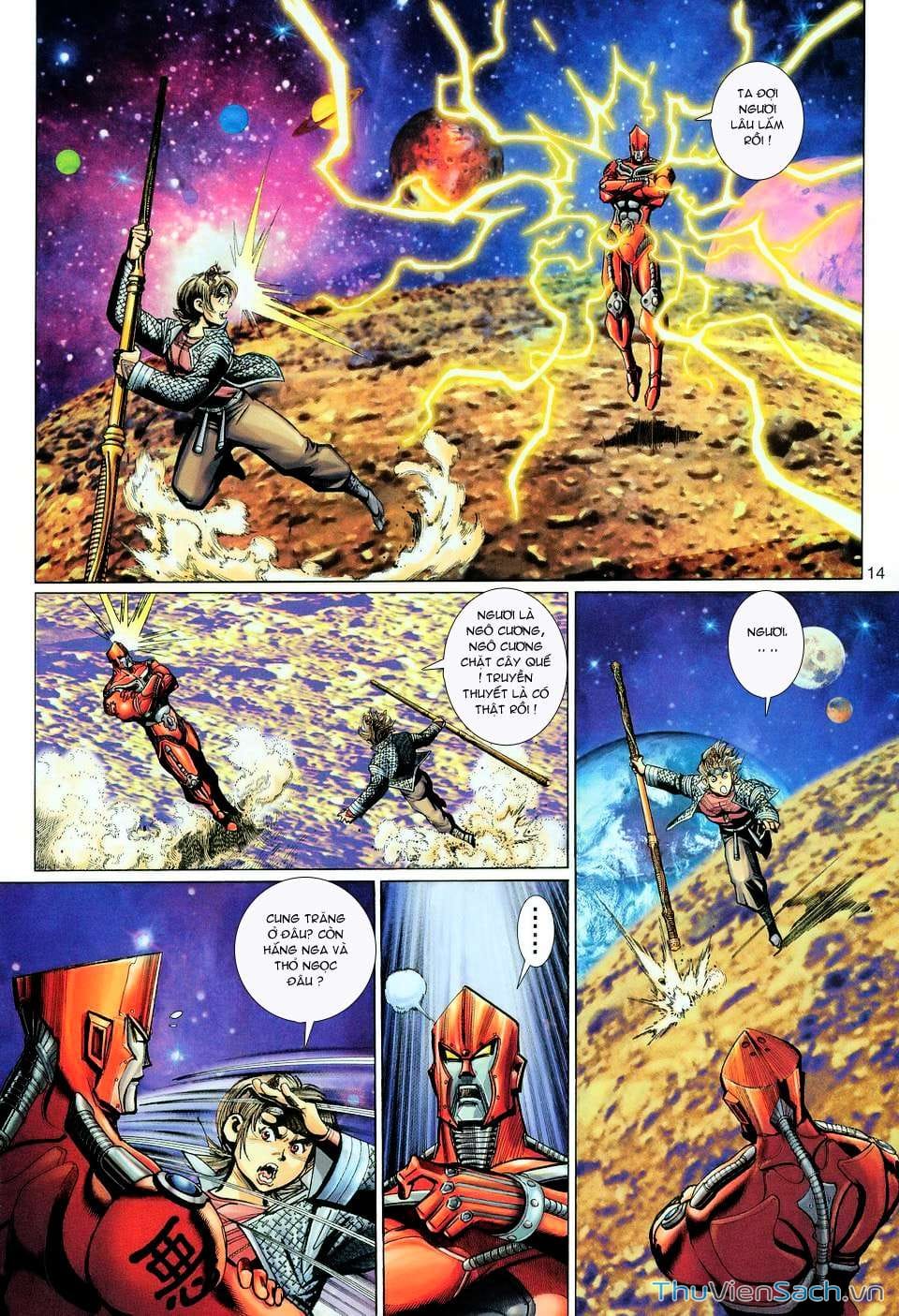 Truyện Tranh Đại Thánh Vương trang 4