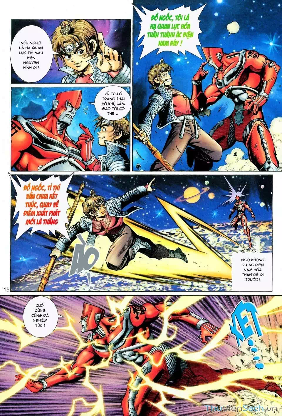 Truyện Tranh Đại Thánh Vương trang 4