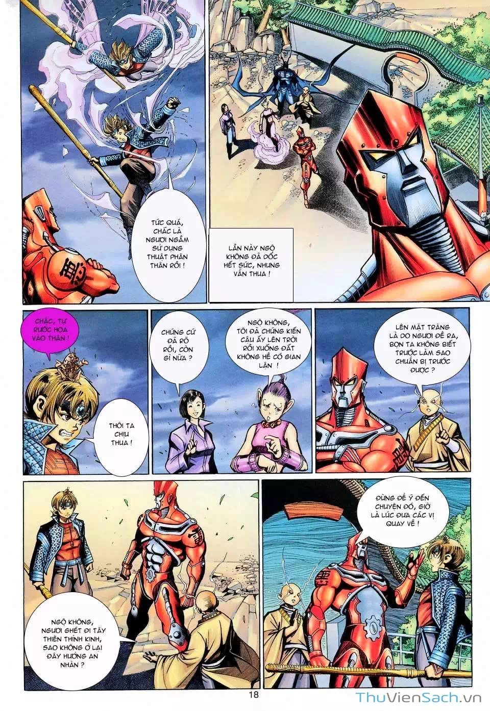Truyện Tranh Đại Thánh Vương trang 4