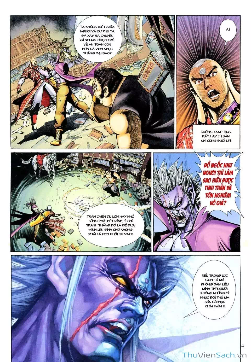 Truyện Tranh Đại Thánh Vương trang 4