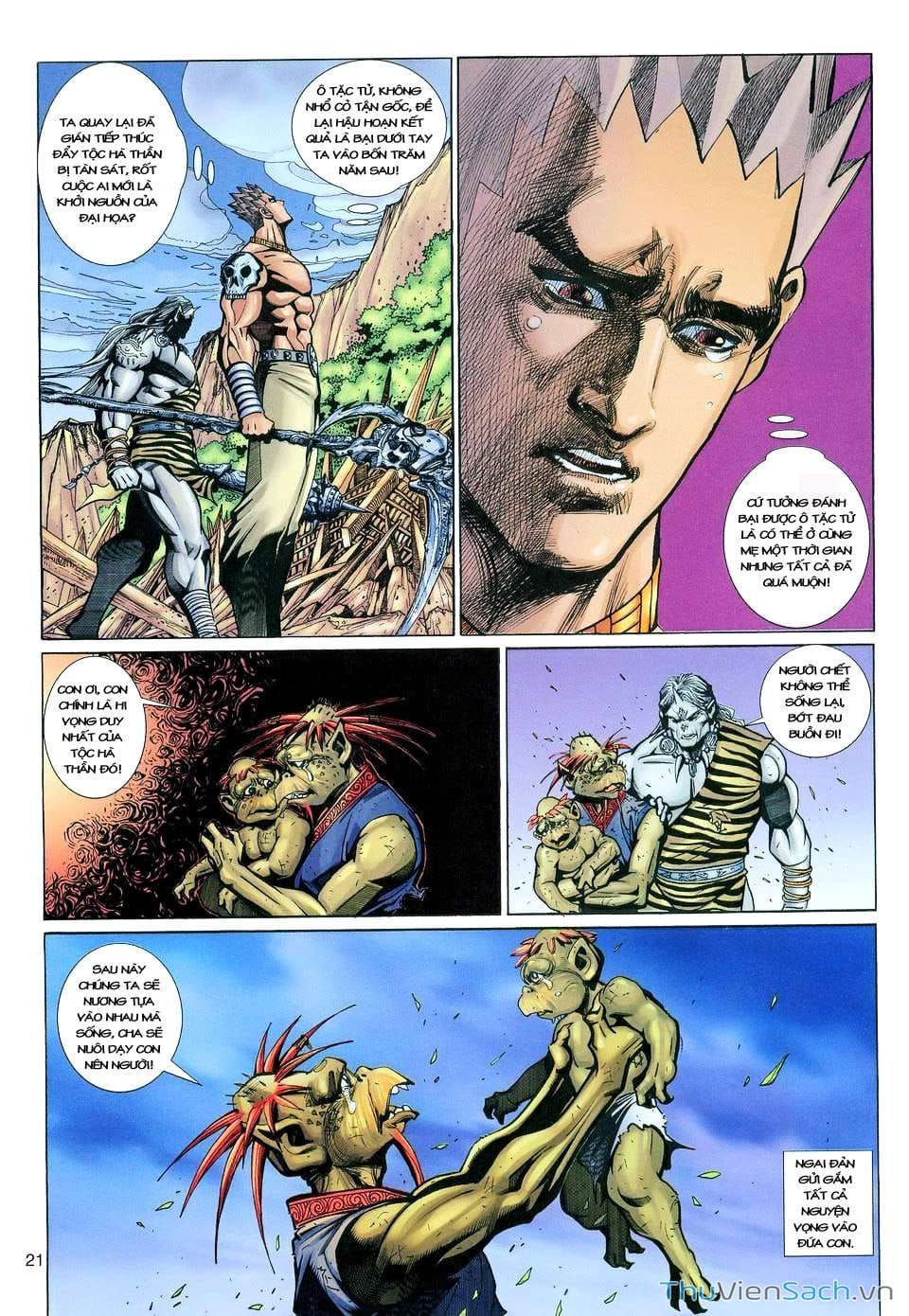 Truyện Tranh Đại Thánh Vương trang 4