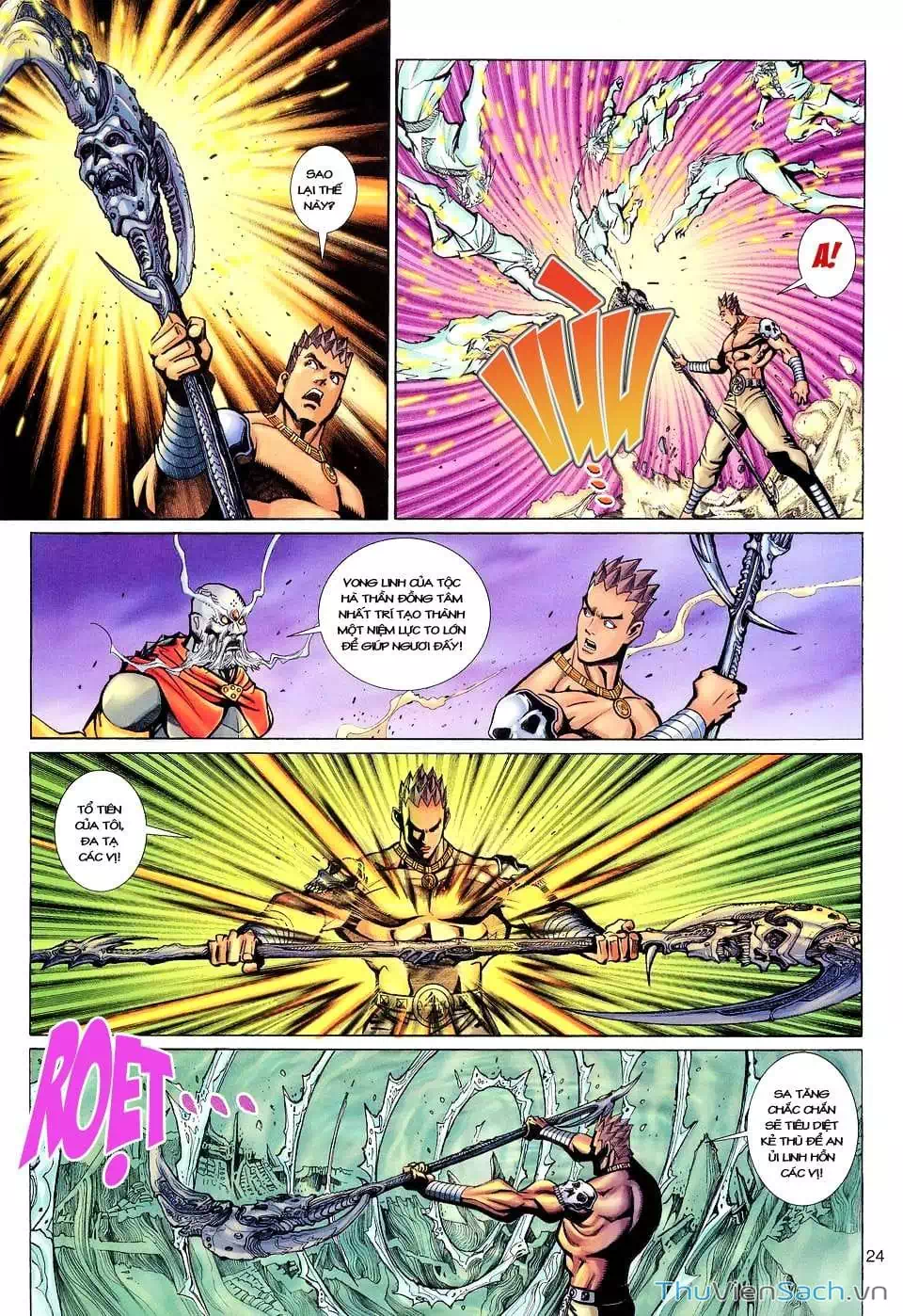 Truyện Tranh Đại Thánh Vương trang 4