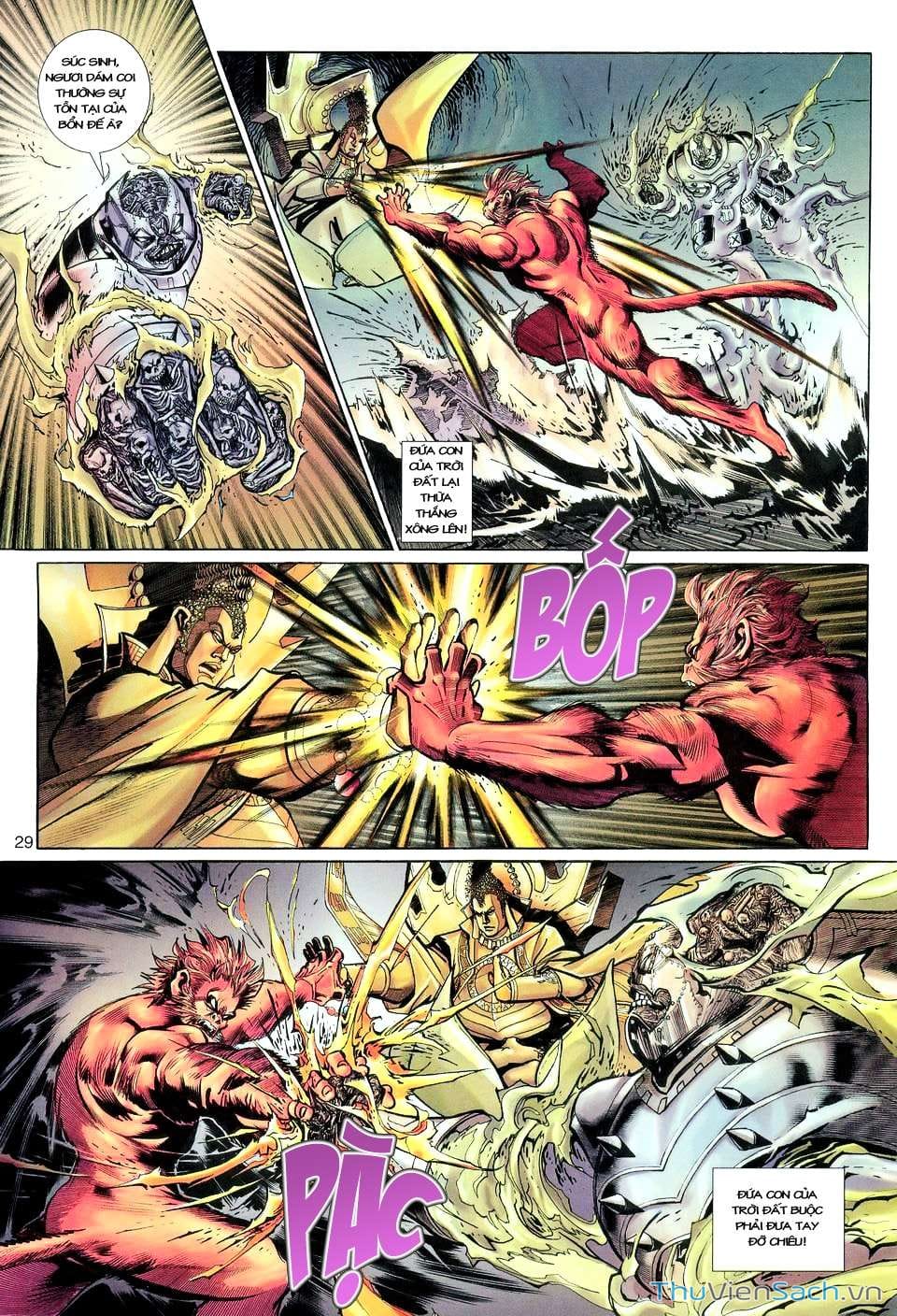 Truyện Tranh Đại Thánh Vương trang 4