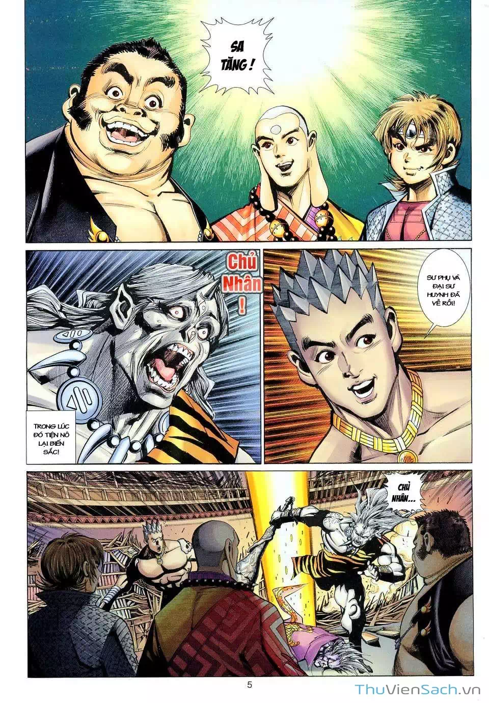 Truyện Tranh Đại Thánh Vương trang 4