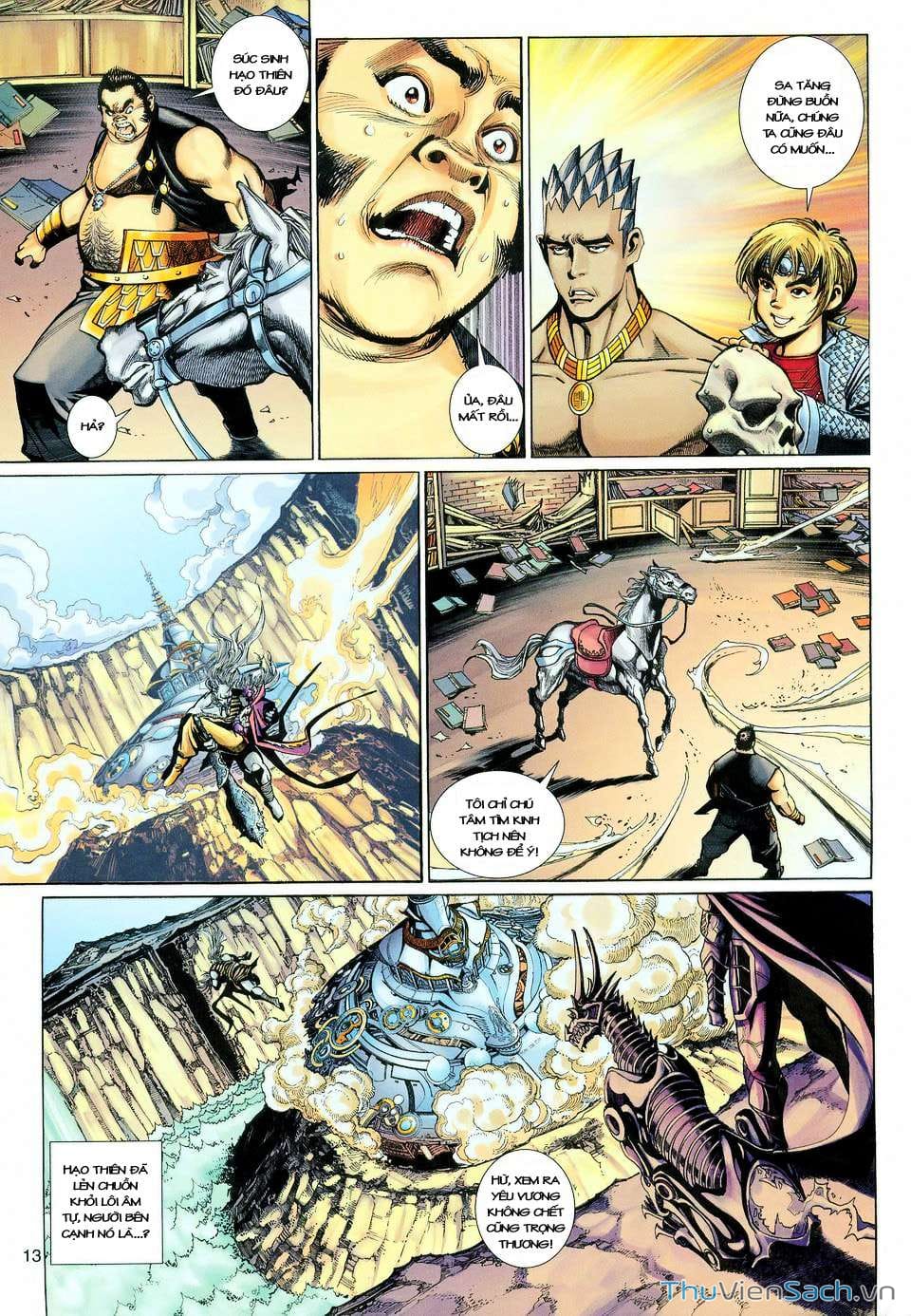 Truyện Tranh Đại Thánh Vương trang 4