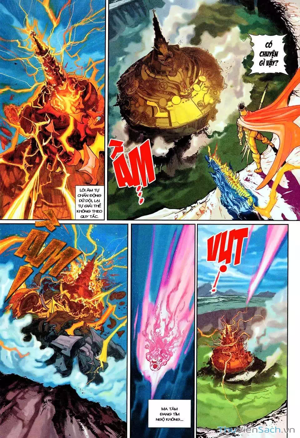 Truyện Tranh Đại Thánh Vương trang 4