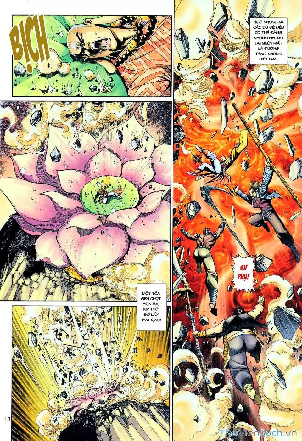 Truyện Tranh Đại Thánh Vương trang 4