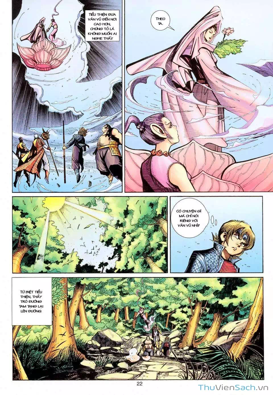 Truyện Tranh Đại Thánh Vương trang 4