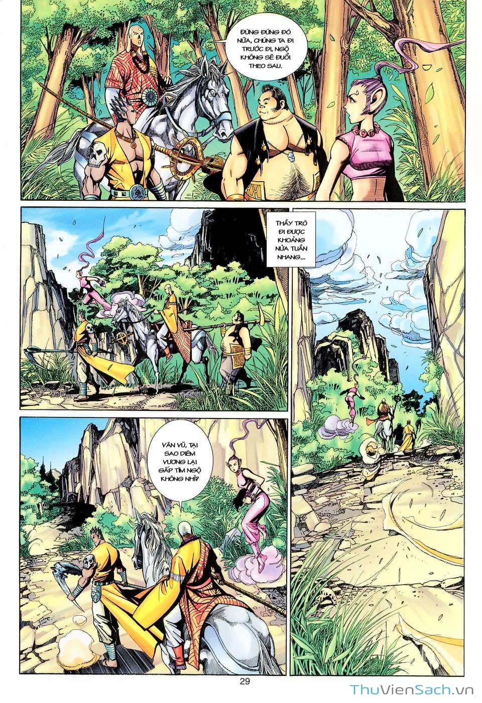 Truyện Tranh Đại Thánh Vương trang 4