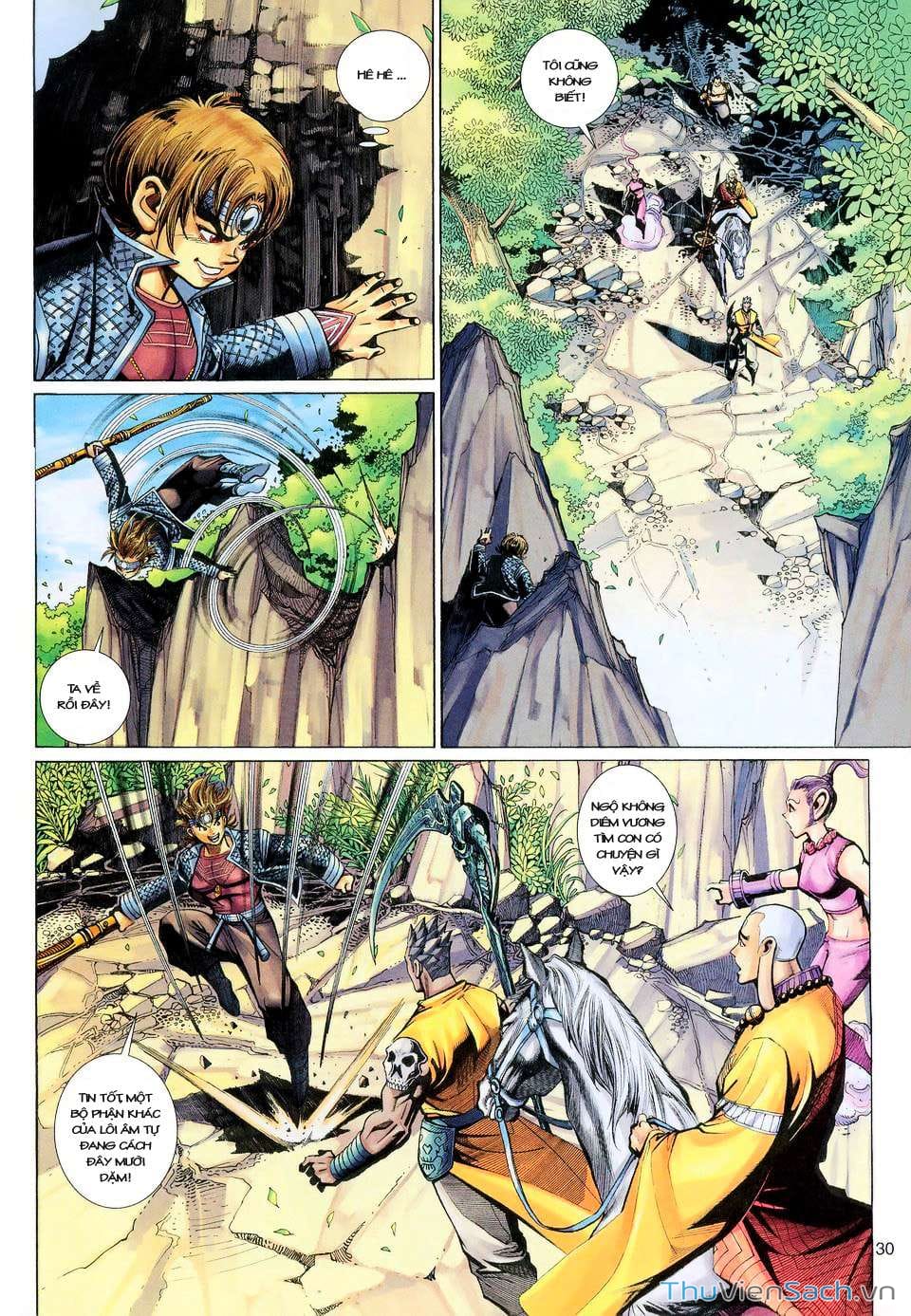 Truyện Tranh Đại Thánh Vương trang 4