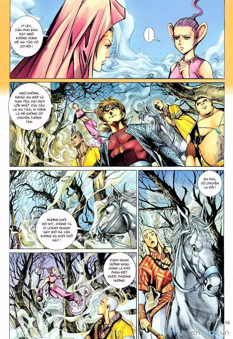 Truyện Tranh Đại Thánh Vương trang 4