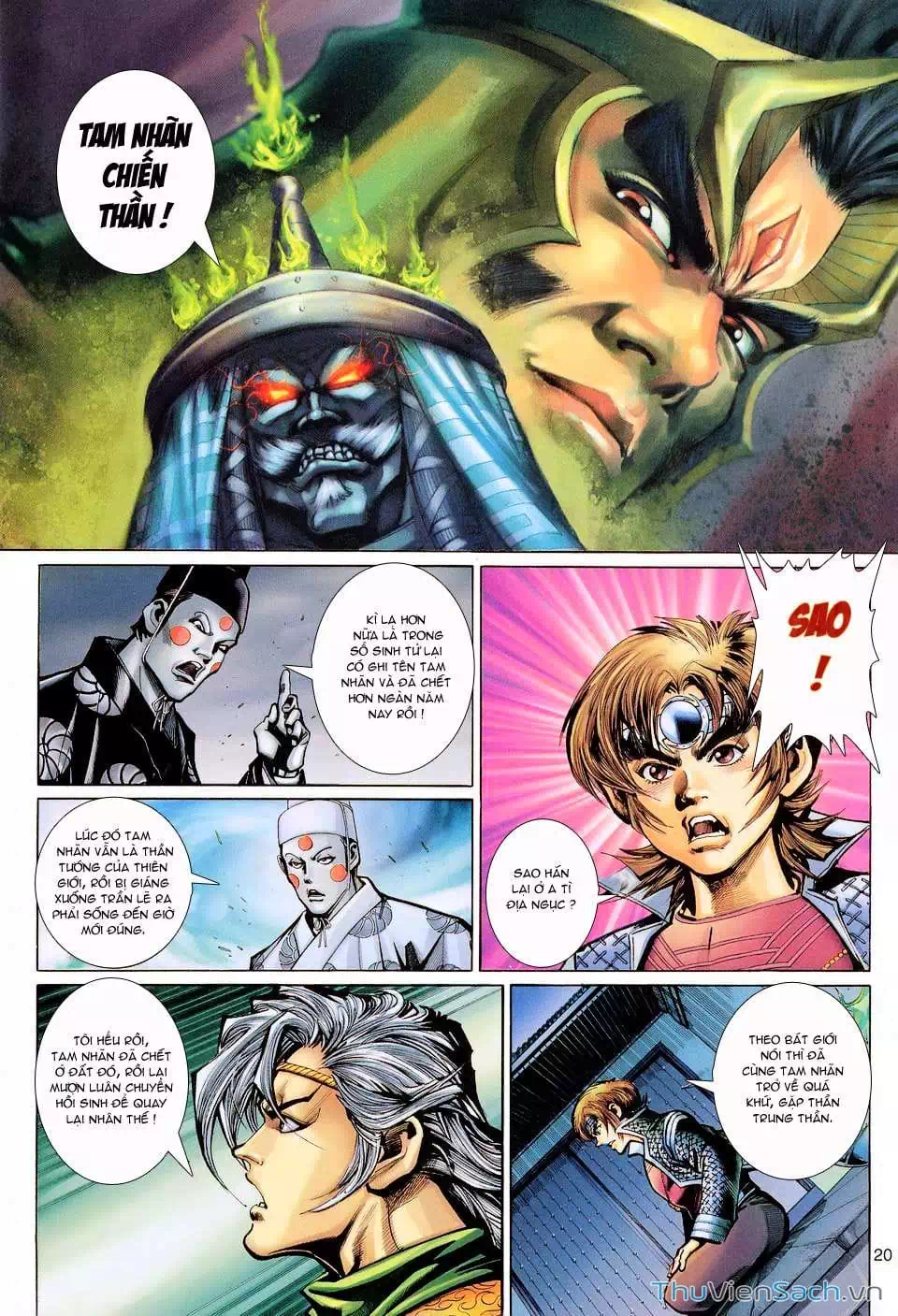 Truyện Tranh Đại Thánh Vương trang 4