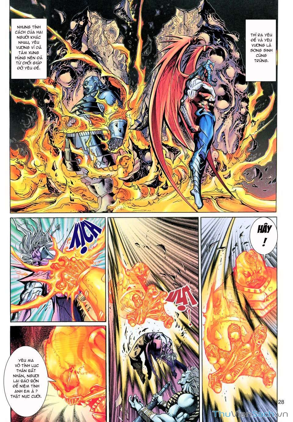 Truyện Tranh Đại Thánh Vương trang 4