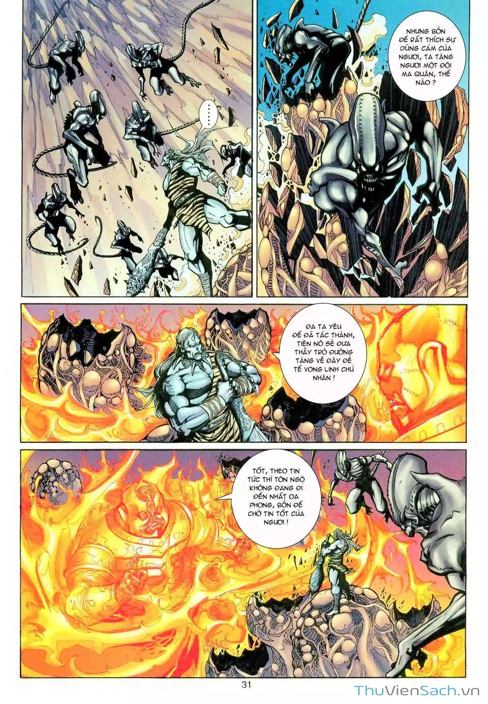 Truyện Tranh Đại Thánh Vương trang 4