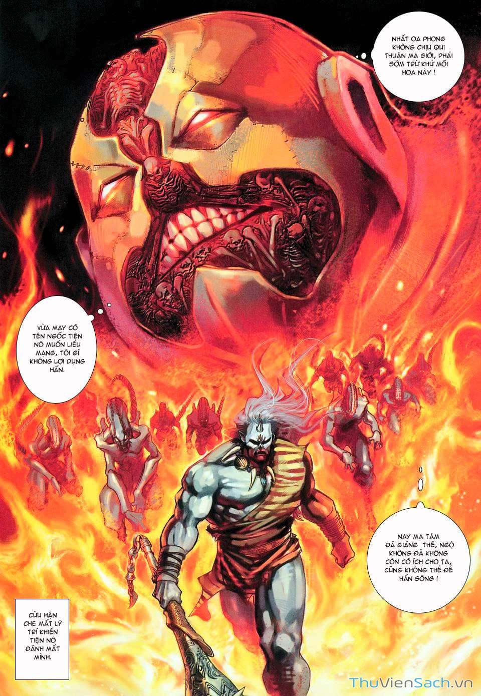 Truyện Tranh Đại Thánh Vương trang 4