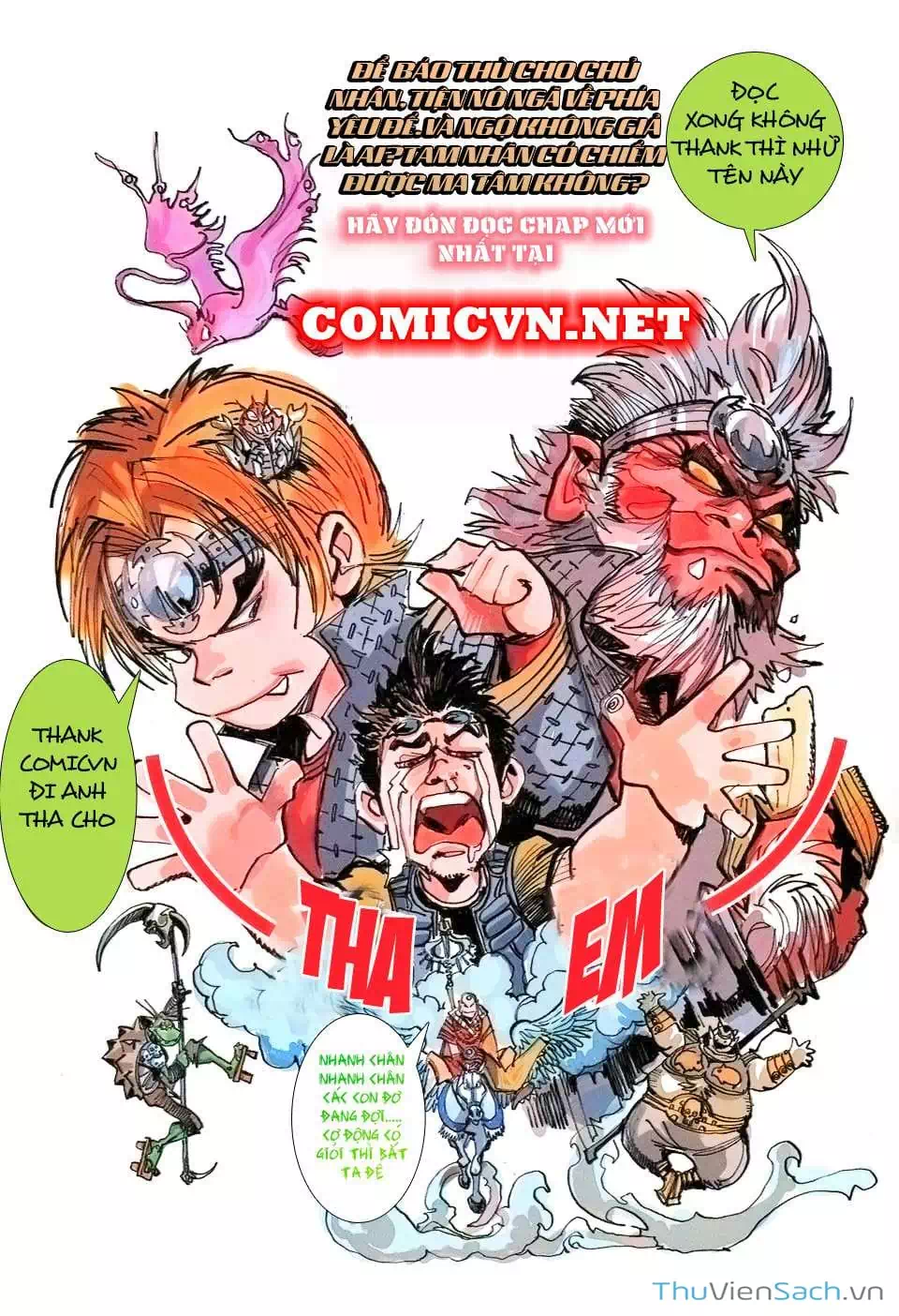 Truyện Tranh Đại Thánh Vương trang 4